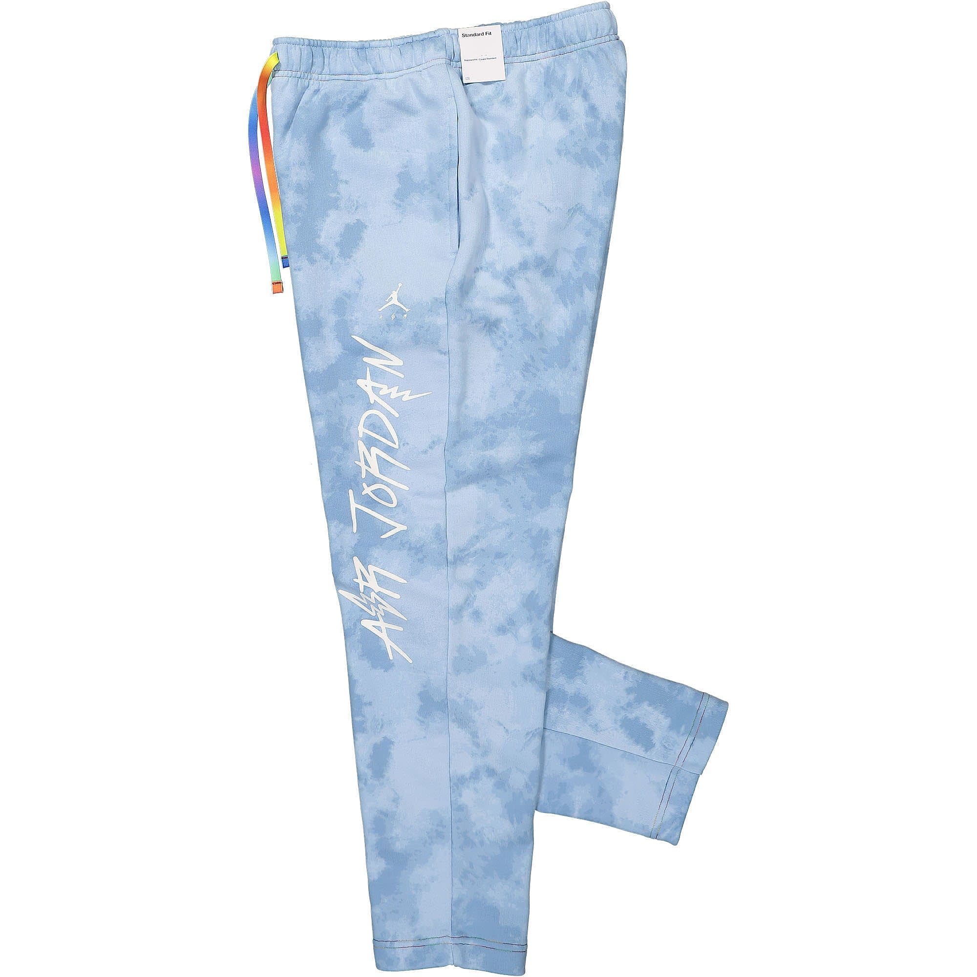 Jordan J Balvin x Air Jordan Fleece Pant Celecstine Blue / Leche Blue Sweat & Track Pants Close-up | Overkill