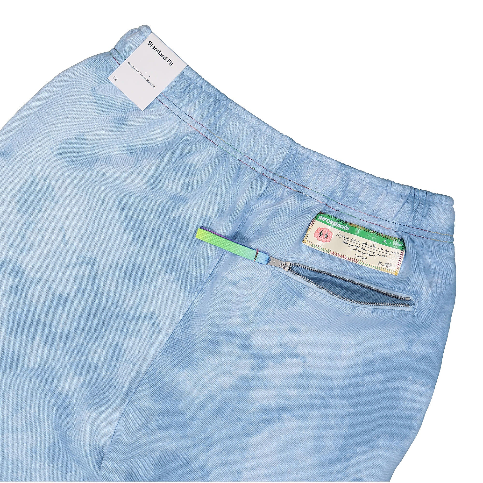 Jordan J Balvin x Air Jordan Fleece Pant Celecstine Blue / Leche Blue Sweat & Track Pants Detail view 1 | Overkill