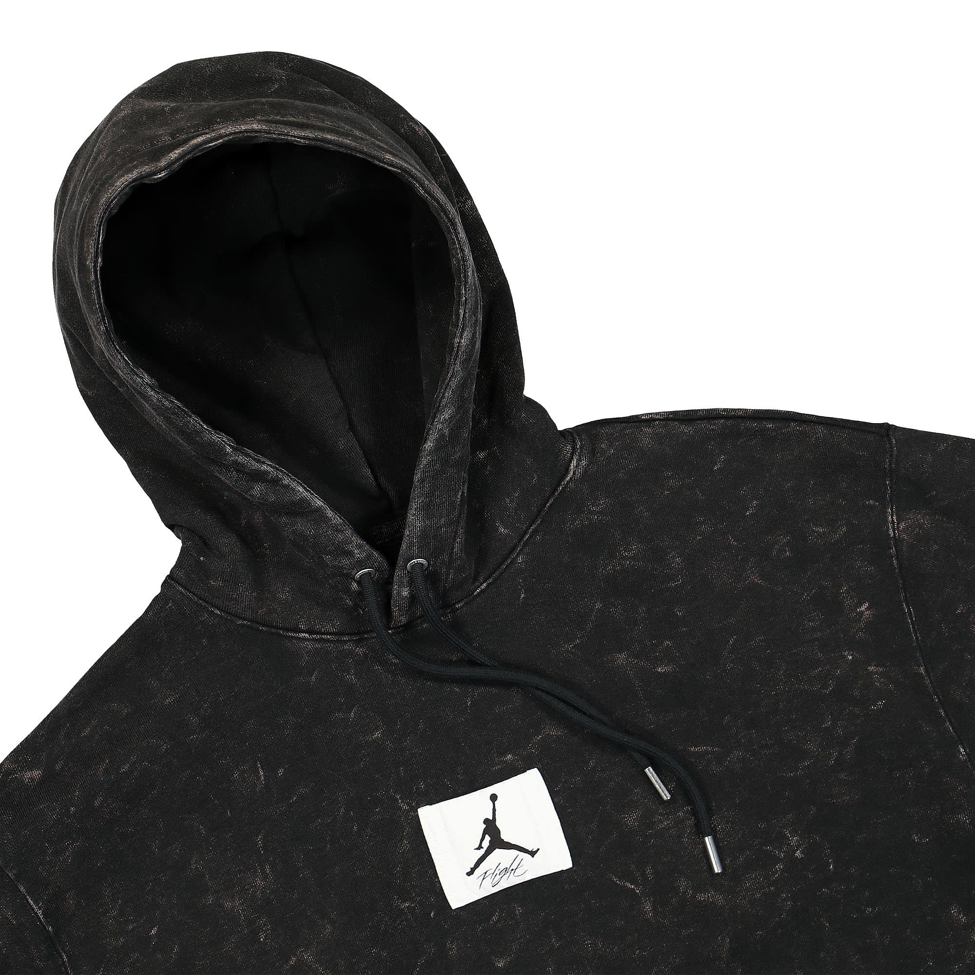 Jordan Air Jordan Essential Statement Washed Fleece Hoodie Black / Sail Hoodies Close-up | Overkill
