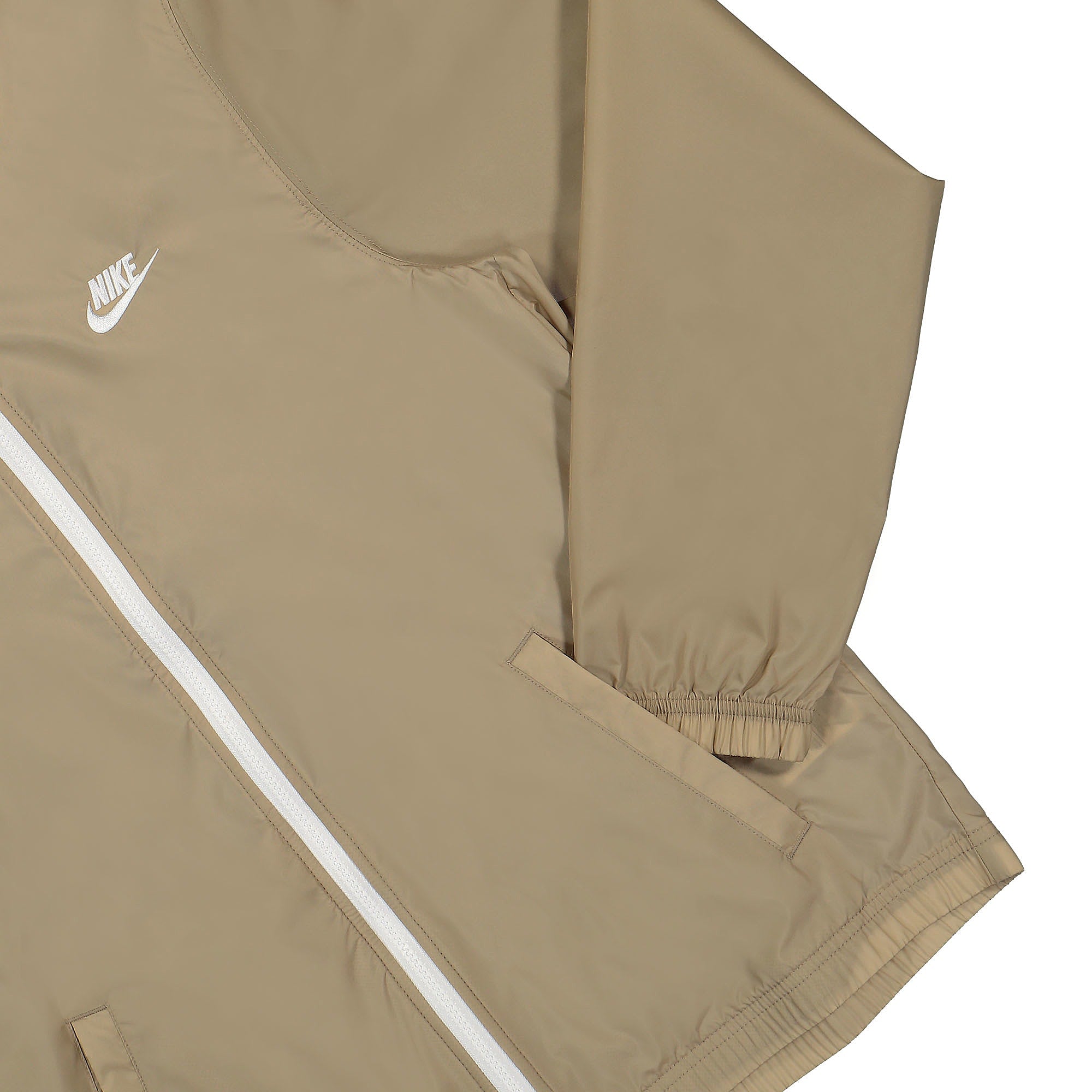 Nike Club Lined Woven Track Suit Khaki / White Track Jackets Detail view 1 | Overkill