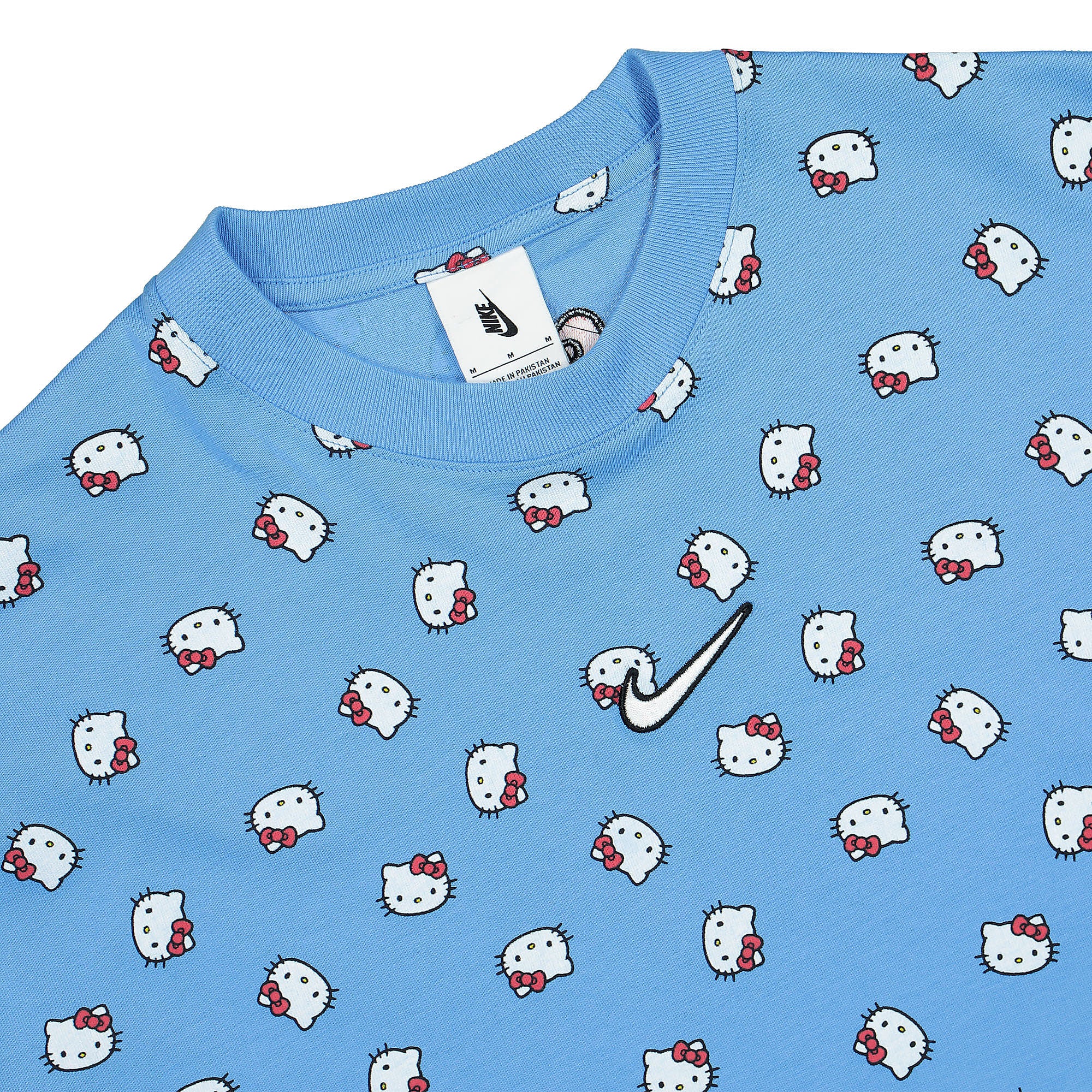 Nike Hello Kitty x Nike NRG Tee University Blue T-Shirts Close-up | Overkill