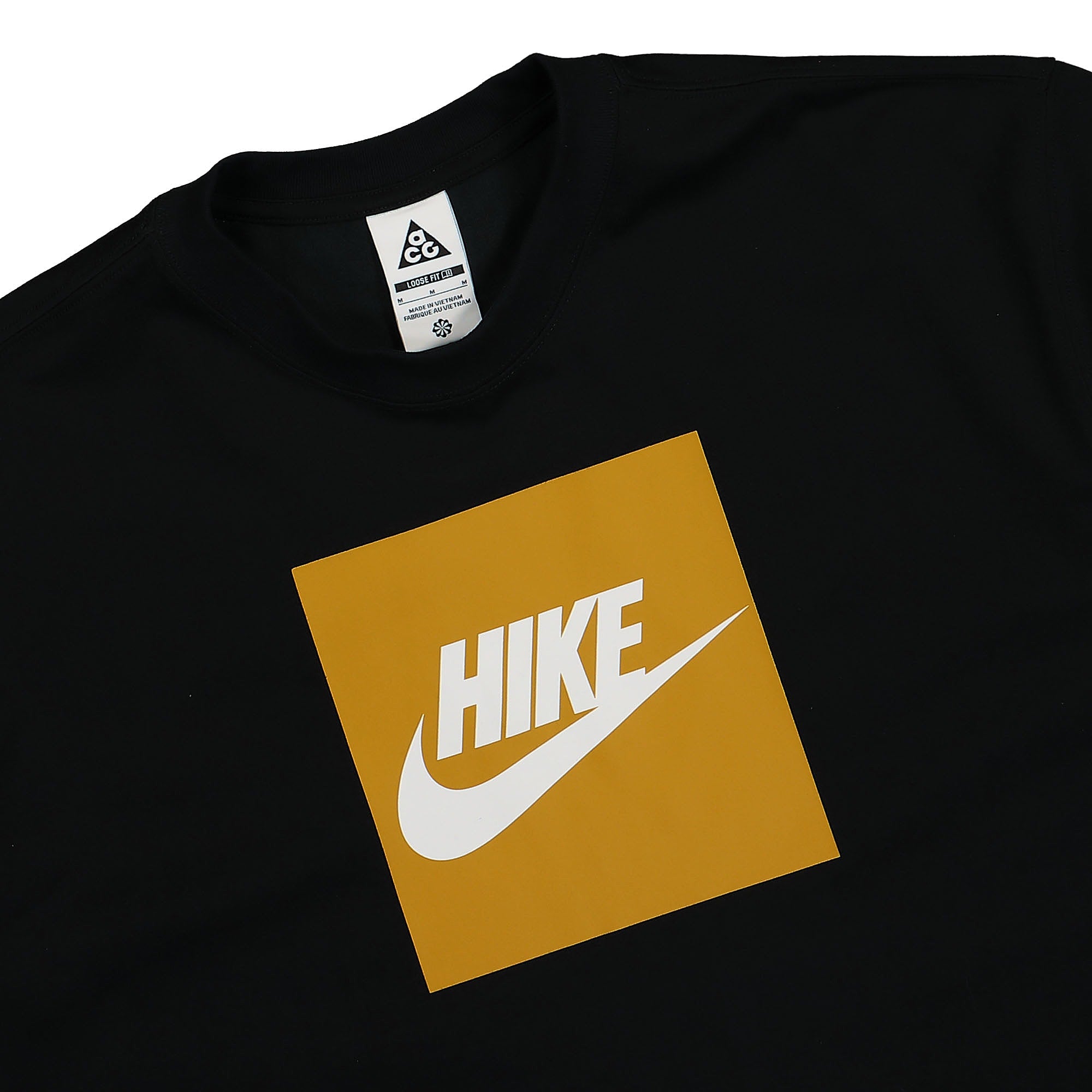 Nike NRG ACG Hike Box Tee Black T-Shirts Close-up | Overkill