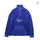 Reebok Classic Vector 1/2 Zip Blue / White Sweatshirts DT8262 | Overkill