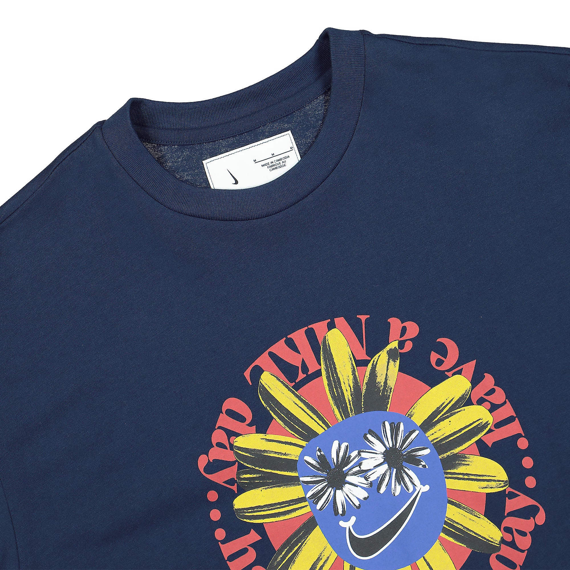 Nike NRG Have a Nike Day Tee College Navy T-Shirts Close-up | Overkill