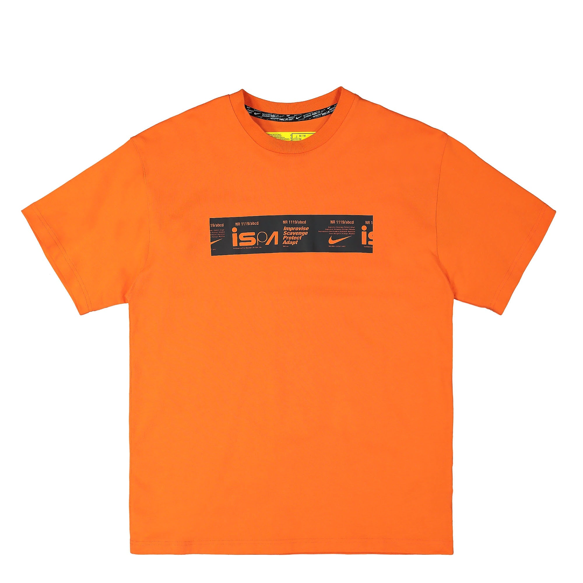 Nike NRG ISPA Graphic Tee Rush Orange T-Shirts DV0687 817 | Overkill