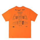 Nike NRG ISPA Graphic Tee Rush Orange T-Shirts Close-up | Overkill