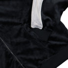 Jordan Air Jordan W Flight Velour Fleece Jacket Black / Cement Grey / Sail Track Jackets Detailfoto | Overkill