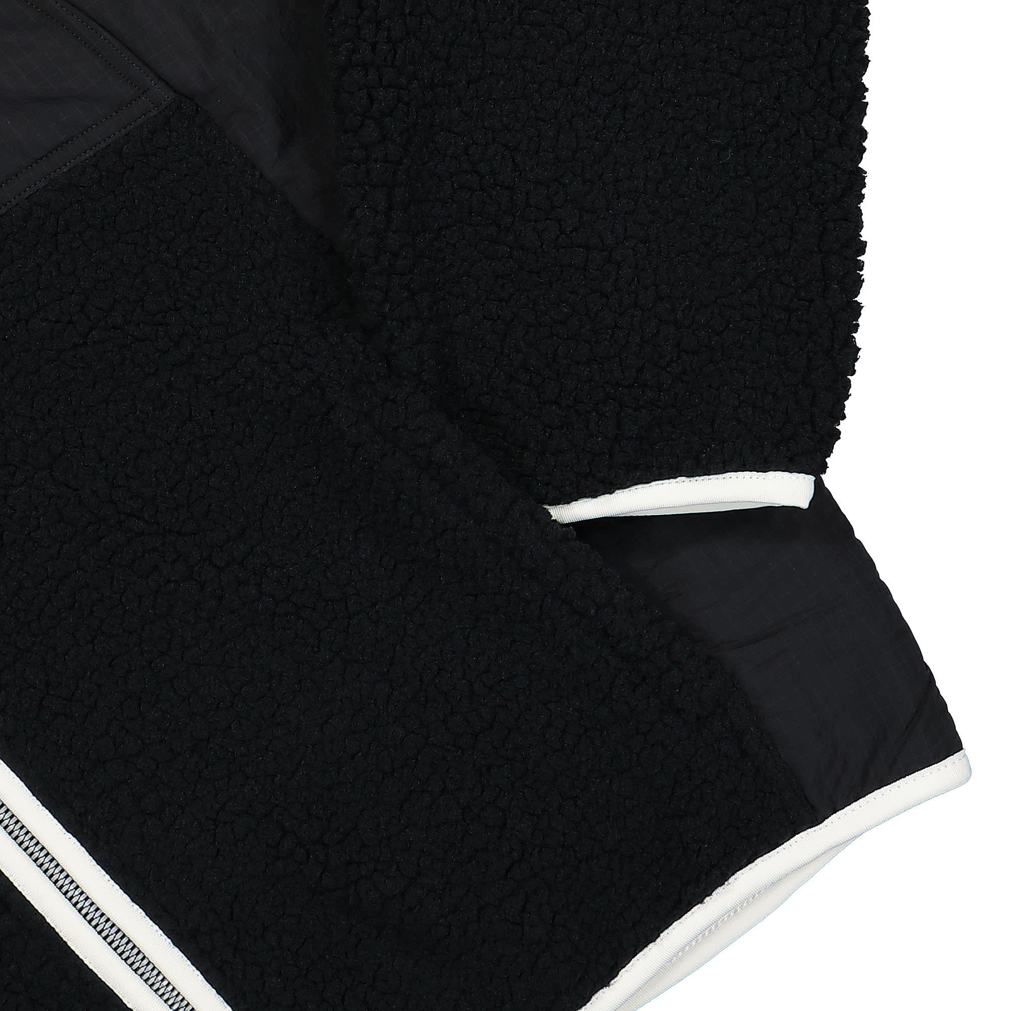 Jordan Air Jordan Essentials Full-Zip Winter Fleece Jacket Black / Black / Sail / Sail Fleece Jackets Detailfoto | Overkill