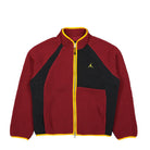 Jordan Air Jordan Essentials Full-Zip Winter Fleece Jacket Cherrywood Red / Black / Taxi / Taxi Fleece Jackets DV1583 680 | Overkill