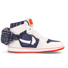 Jordan Air Jordan 1 Utility Q White / Neutral Indigo - Light Bone High Top Sneakers  Silhouette | Overkill