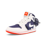 Jordan Air Jordan 1 Utility Q White / Neutral Indigo - Light Bone High Top Sneakers  Close Up | Overkill