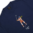 Jordan Eastside Golf x Air Jordan EG Tee Midnight Navy T-Shirts Close-up | Overkill
