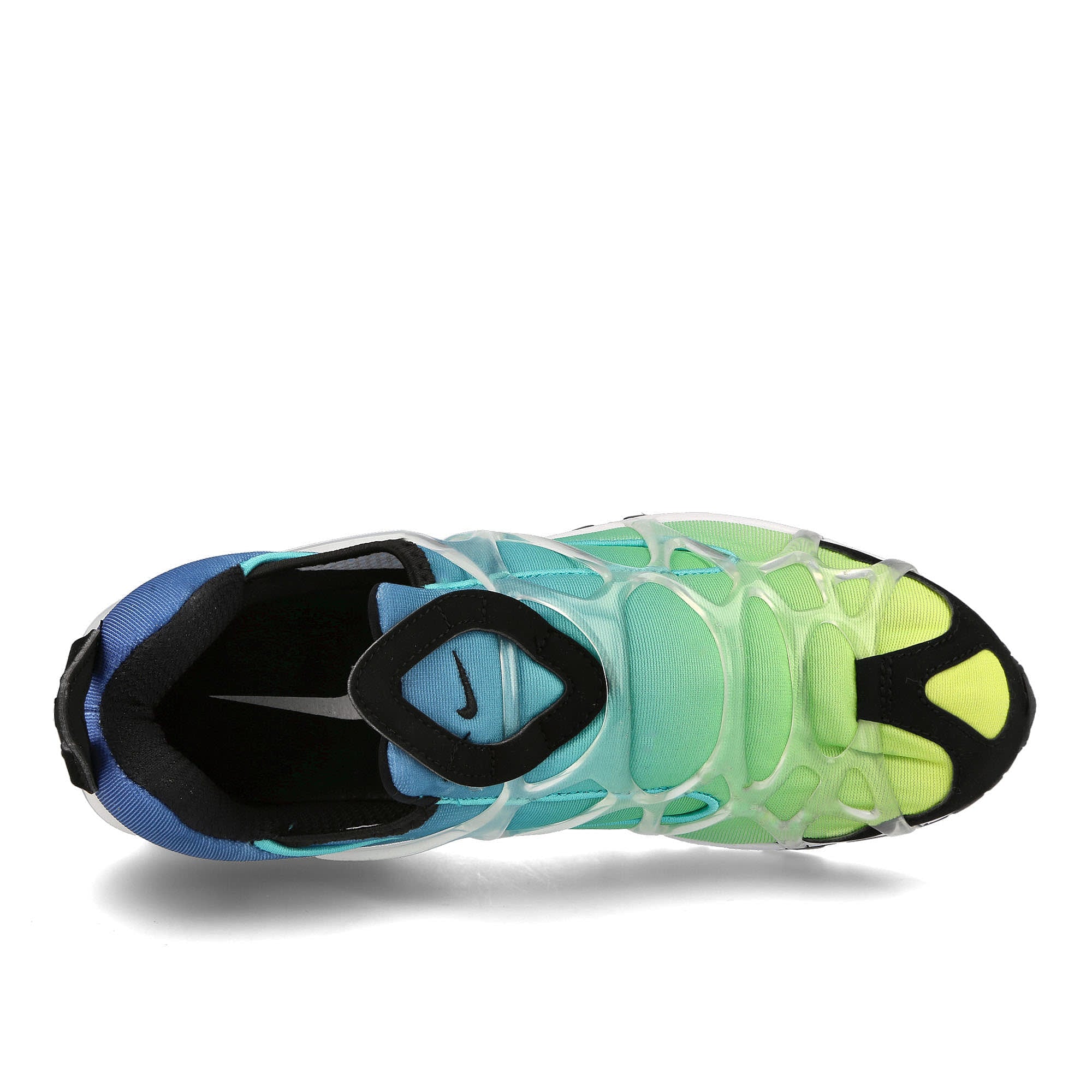 Nike air kukini se White / Black - Lemon Venom - Aurora Green Low Top Sneakers  Detailfoto | Overkill