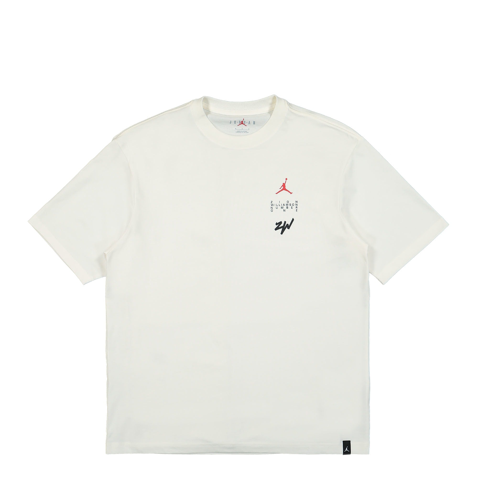Jordan Air Jordan Zion Tee Sail T-Shirts DV2450 133 | Overkill