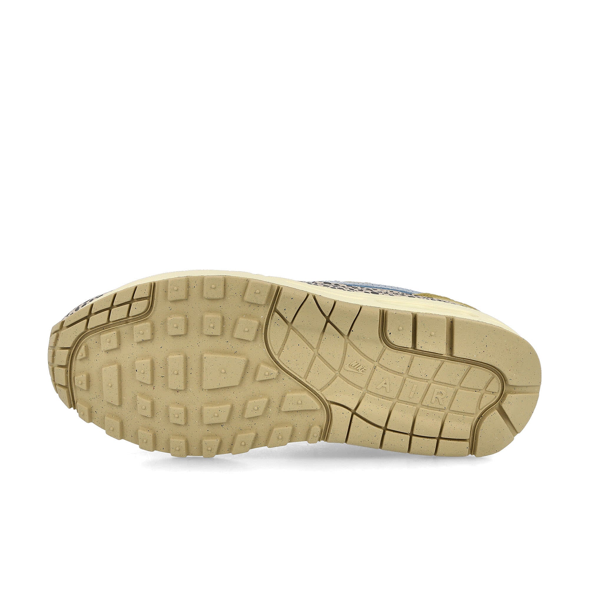 Nike wmns air max 1 Cobblestone-Worn Blue - Limestone Low Top Sneakers  Detail View 1 | Overkill