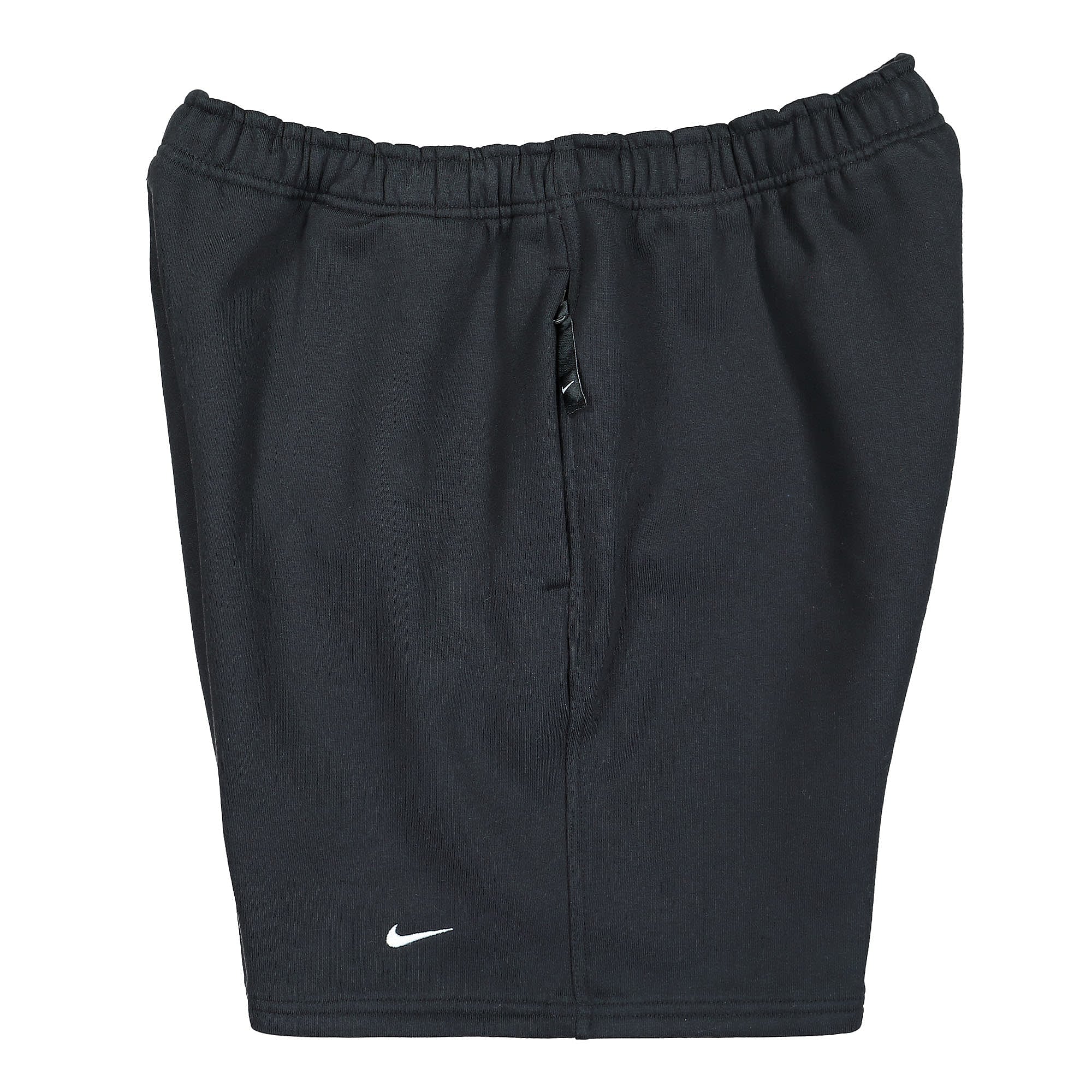 Nike NRG Solo Swoosh Fleece Short Black / White Shorts Close-up | Overkill
