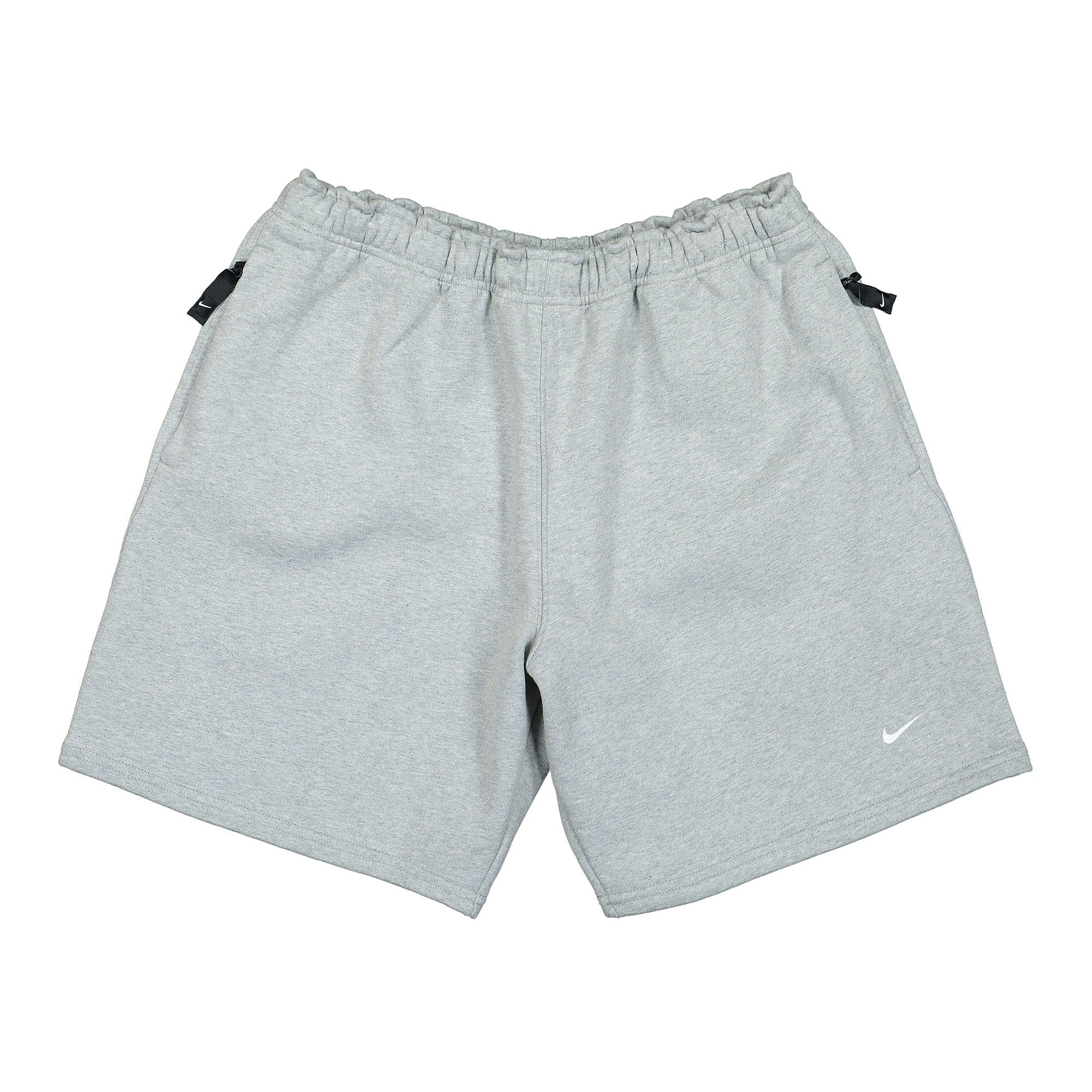 Nike NRG Solo Swoosh Fleece Short Dark Grey Heather / White Shorts DV3055 063 | Overkill