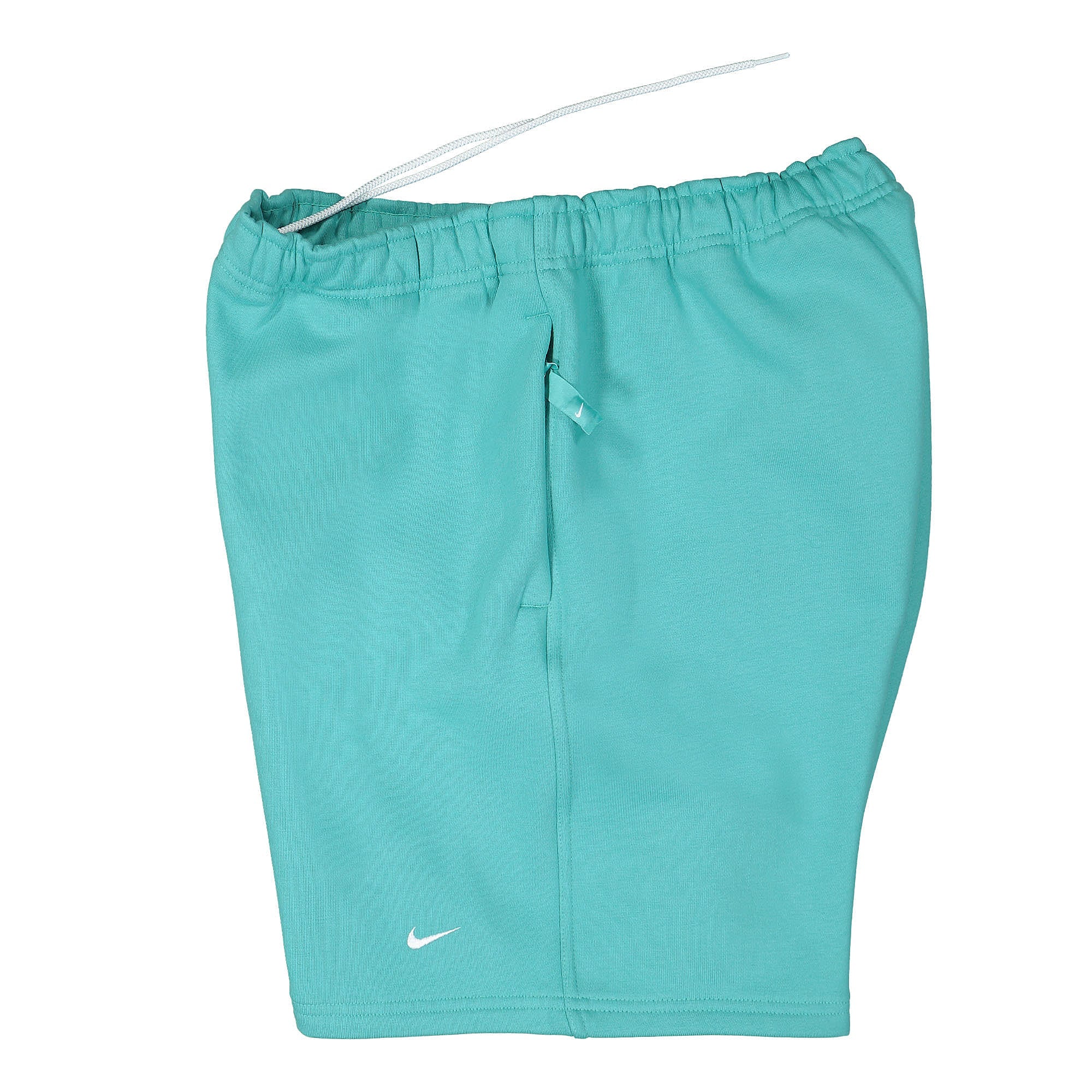 Nike NRG Solo Swoosh Fleece Short Washed Teal / White Shorts Close-up | Overkill