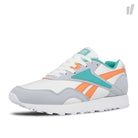Reebok wmns rapide syn White-Grey-Emerald-Pink Sneakers  Close Up | Overkill