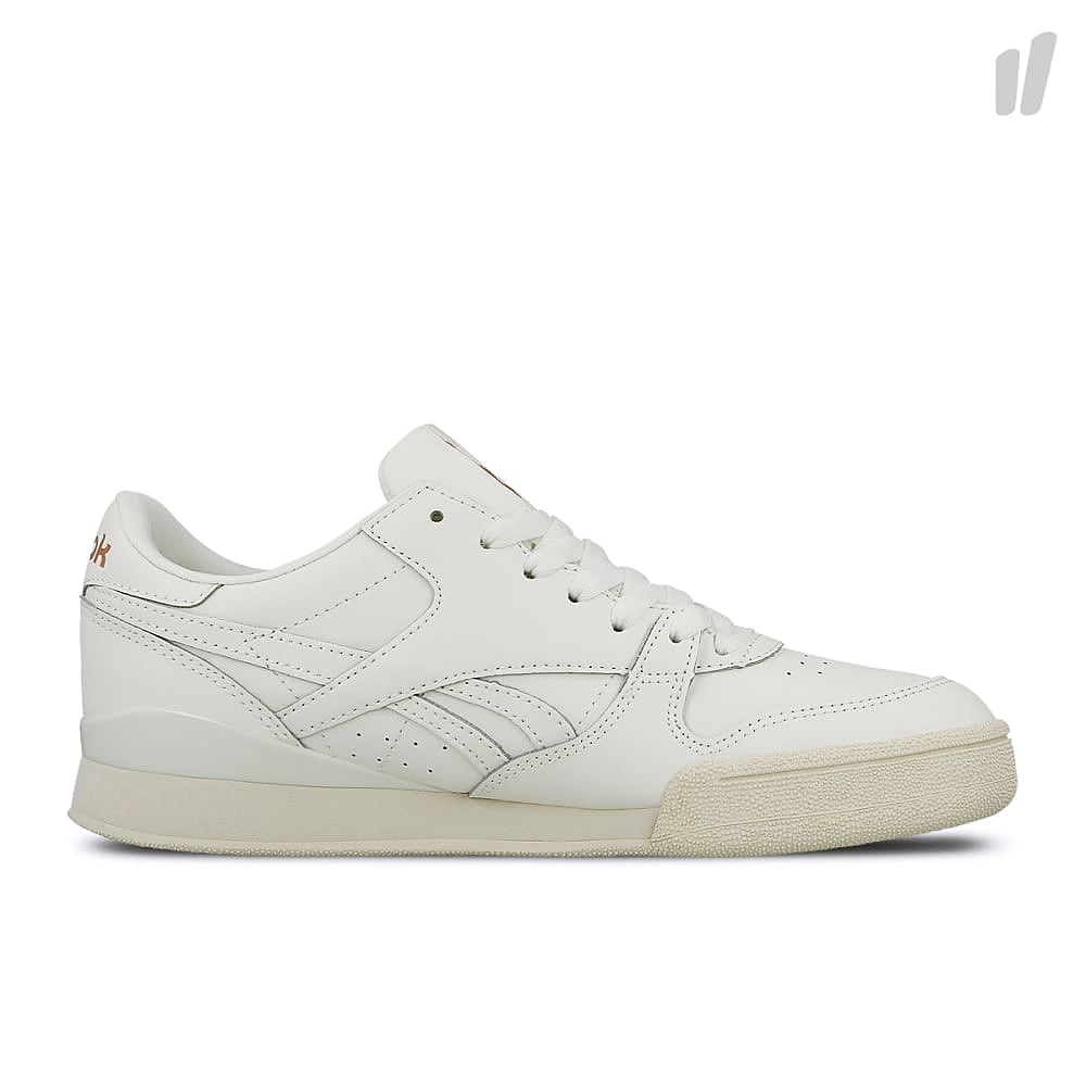 Reebok wmns phase 1 pro Chalk-Rose Gold-White Sneakers  Silhouette | Overkill