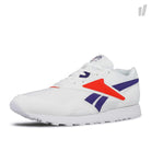 Reebok rapide mu White-Team Purple-Neon Red Sneakers  Close Up | Overkill