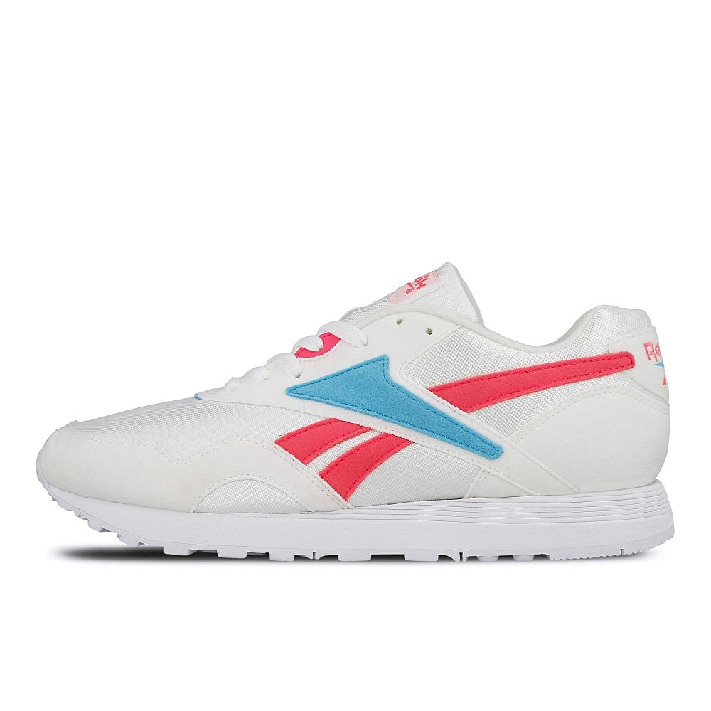 Reebok rapide mu White-Solar Pink-Neon Blue Sneakers DV3808 | Overkill