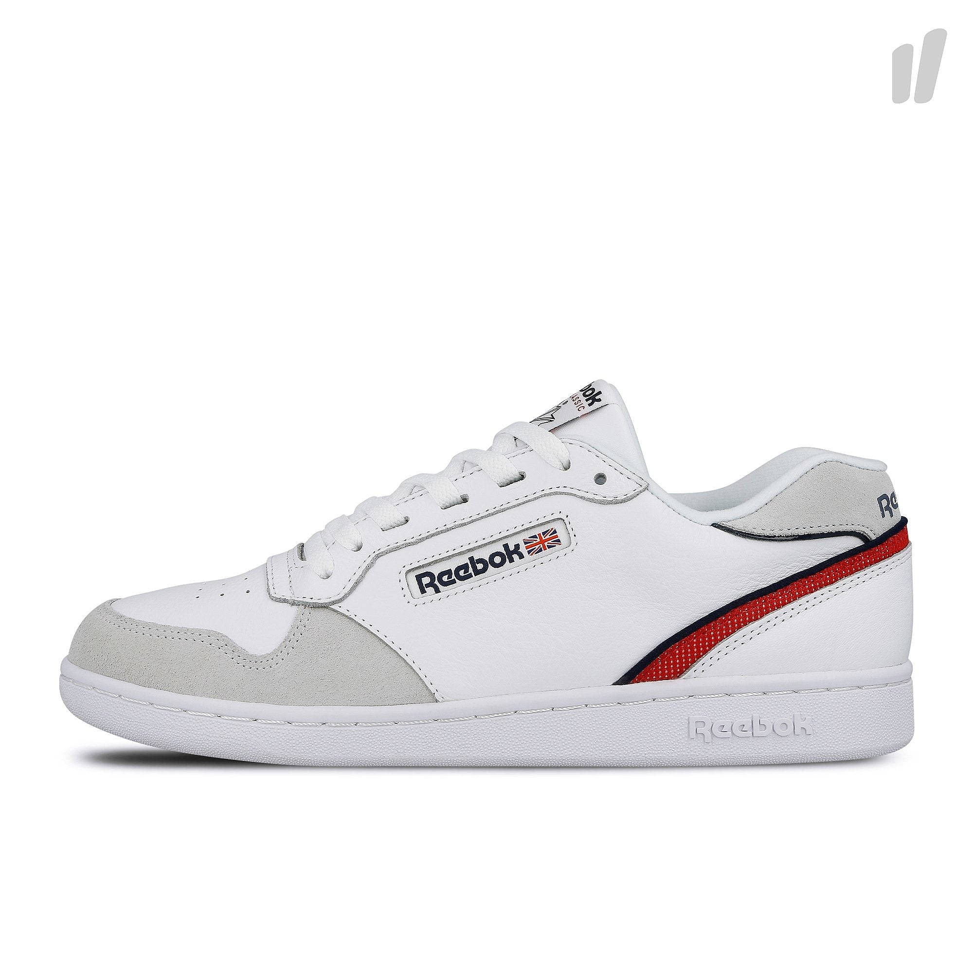 Reebok act 300 mu White-Grey-Navy-Red Low Top Sneakers DV4072 | Overkill