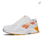 Reebok aztrek White-Stellar Pink-Gold Sneakers  Close Up | Overkill