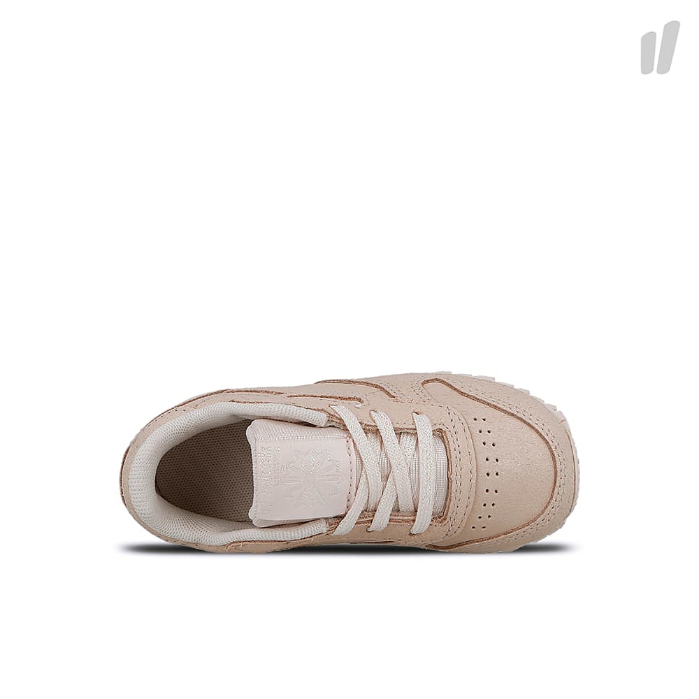 Reebok classic leather infants Pale Pink-White Low Top Sneakers  Detailfoto | Overkill