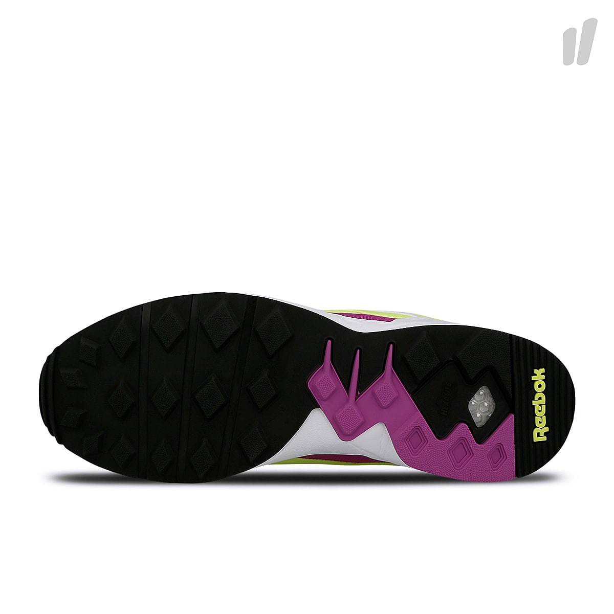 Reebok pyro White-Vicious Violet-Neon Yellow-Crushed Cobalt-Black Sneakers  Detail View 1 | Overkill