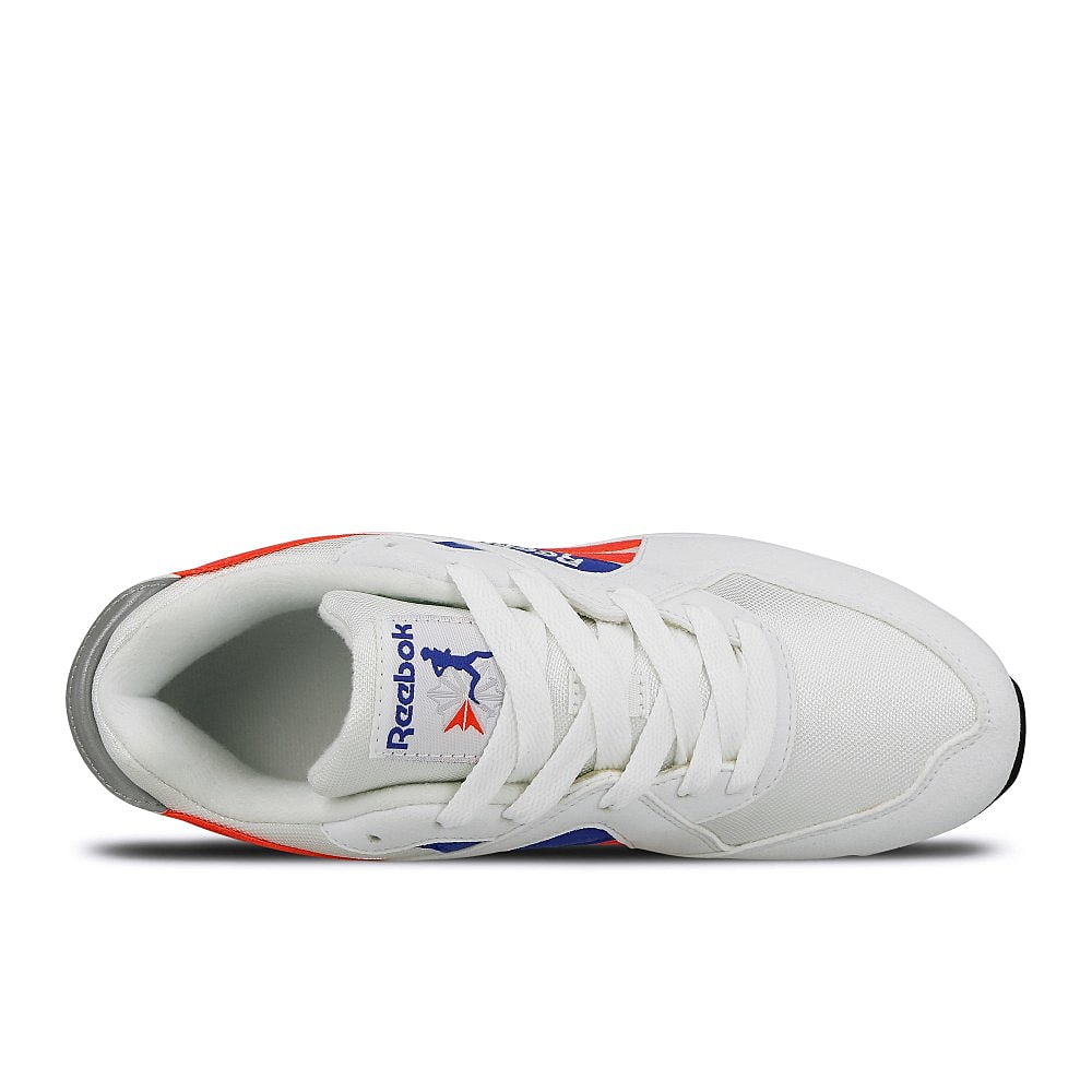 Reebok pyro White-Neon Red-Cobalt-Black Sneakers  Detailfoto | Overkill