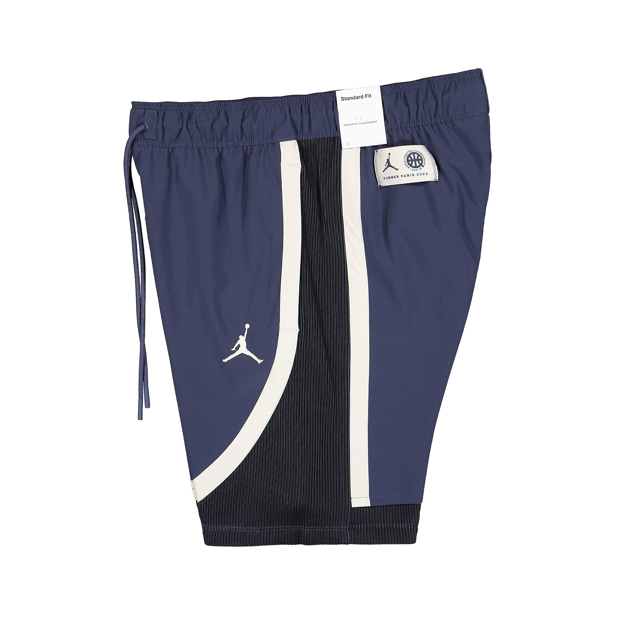 Jordan Air Jordan Dri-FIT Quai 54 Short Neutral Indigo / Light Bone Shorts Close-up | Overkill