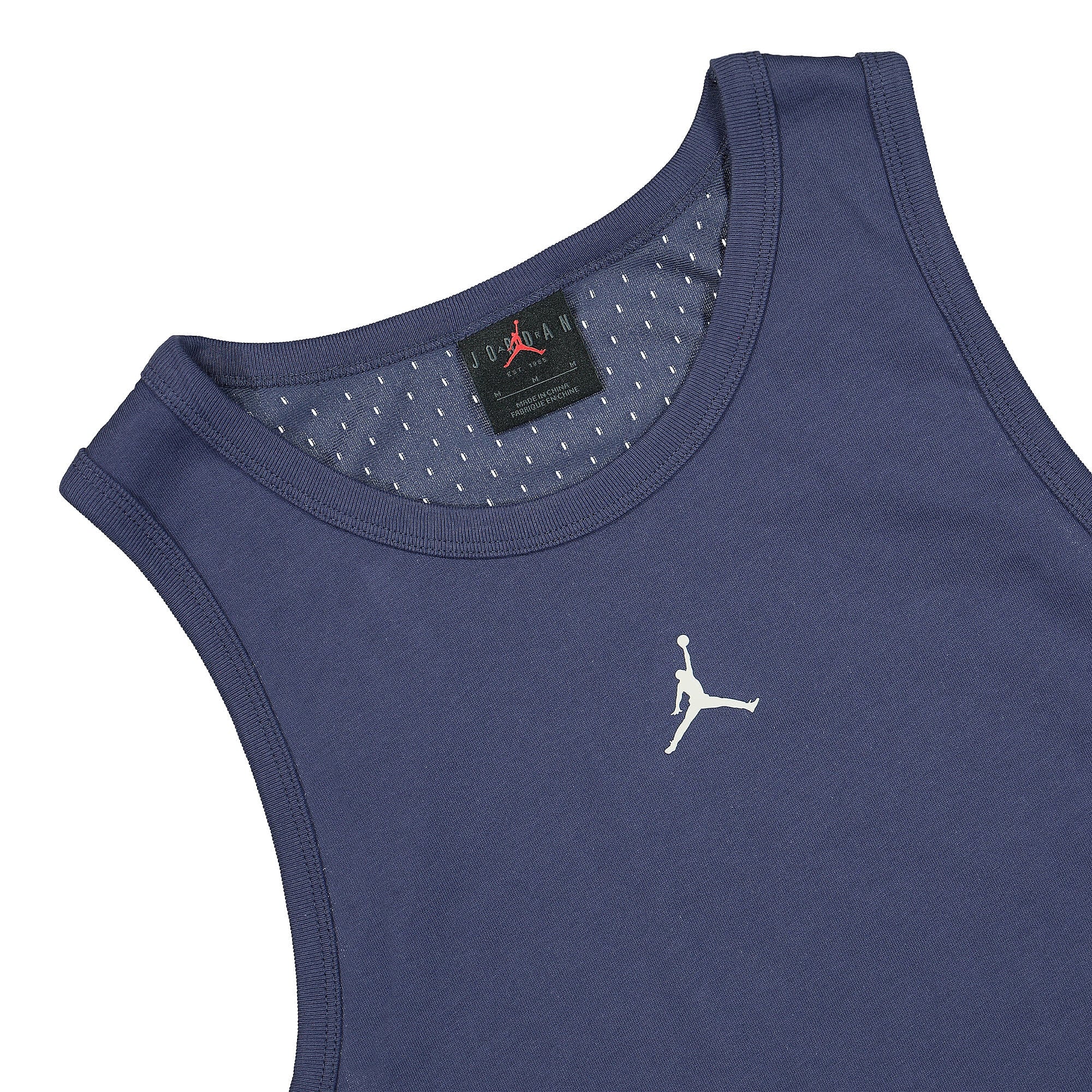 Jordan Wmns Air Jordan Quai 54 Jersey Neutral Indigo T-Shirts Close-up | Overkill