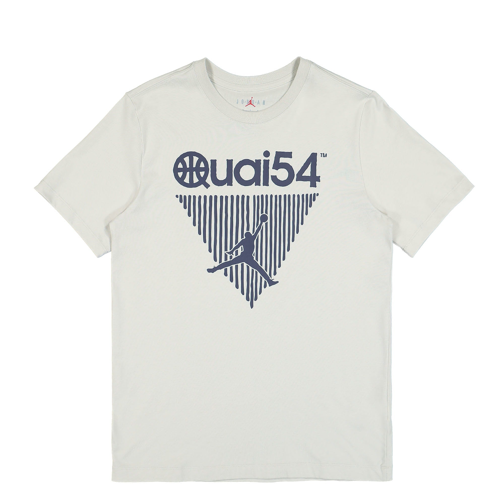Jordan Air Jordan Quai 54 SS Crew Tee Light Bone / Neutral Indigo T-Shirts DV6290 072 | Overkill
