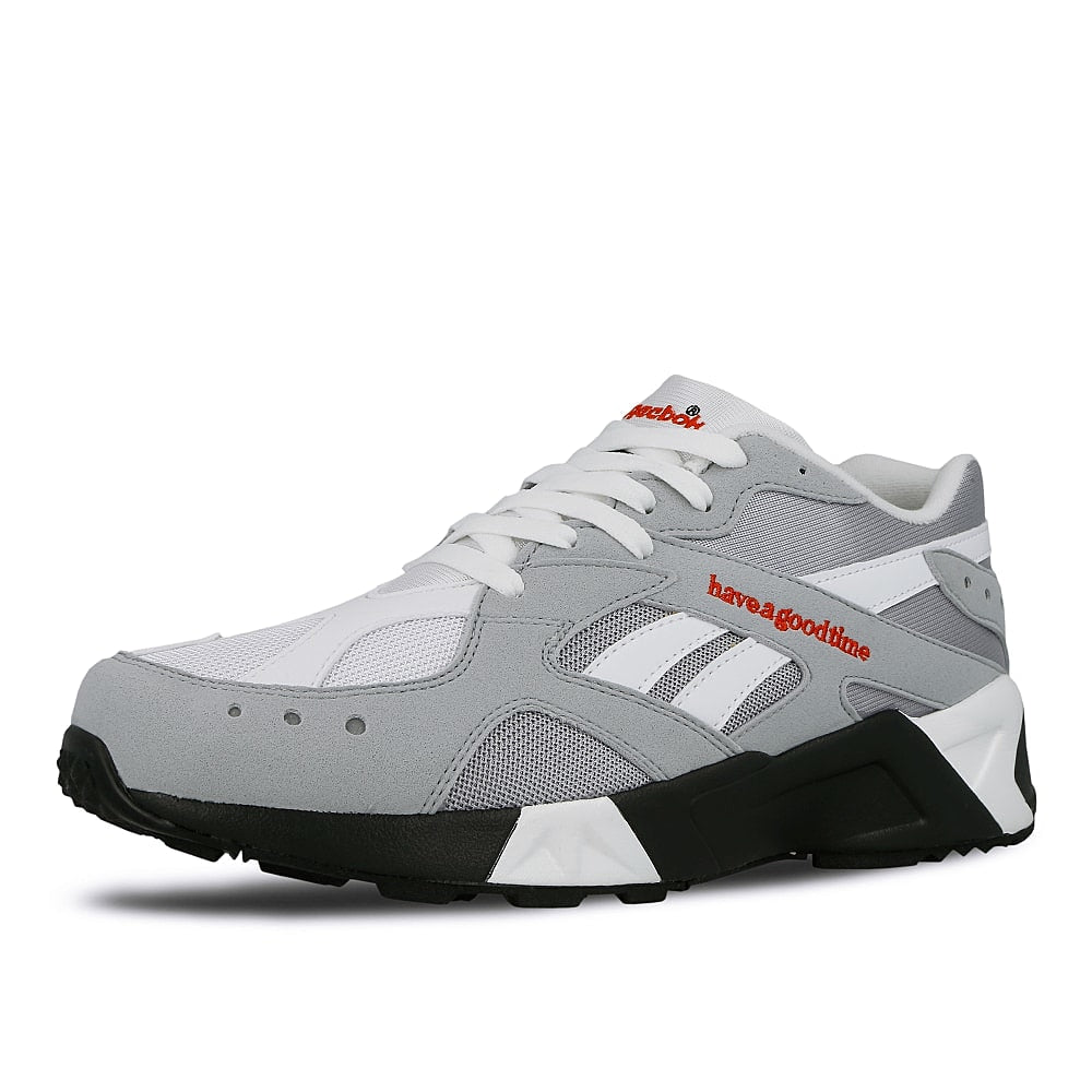 Reebok Have A Good Time x Reebok Aztrek Cool Shadow-Cold Grey-White Sneakers  Close Up | Overkill