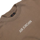 Jordan Air Jordan W Wordmark Fleece Crew Palomino / Sail Sweatshirts Close-up | Overkill