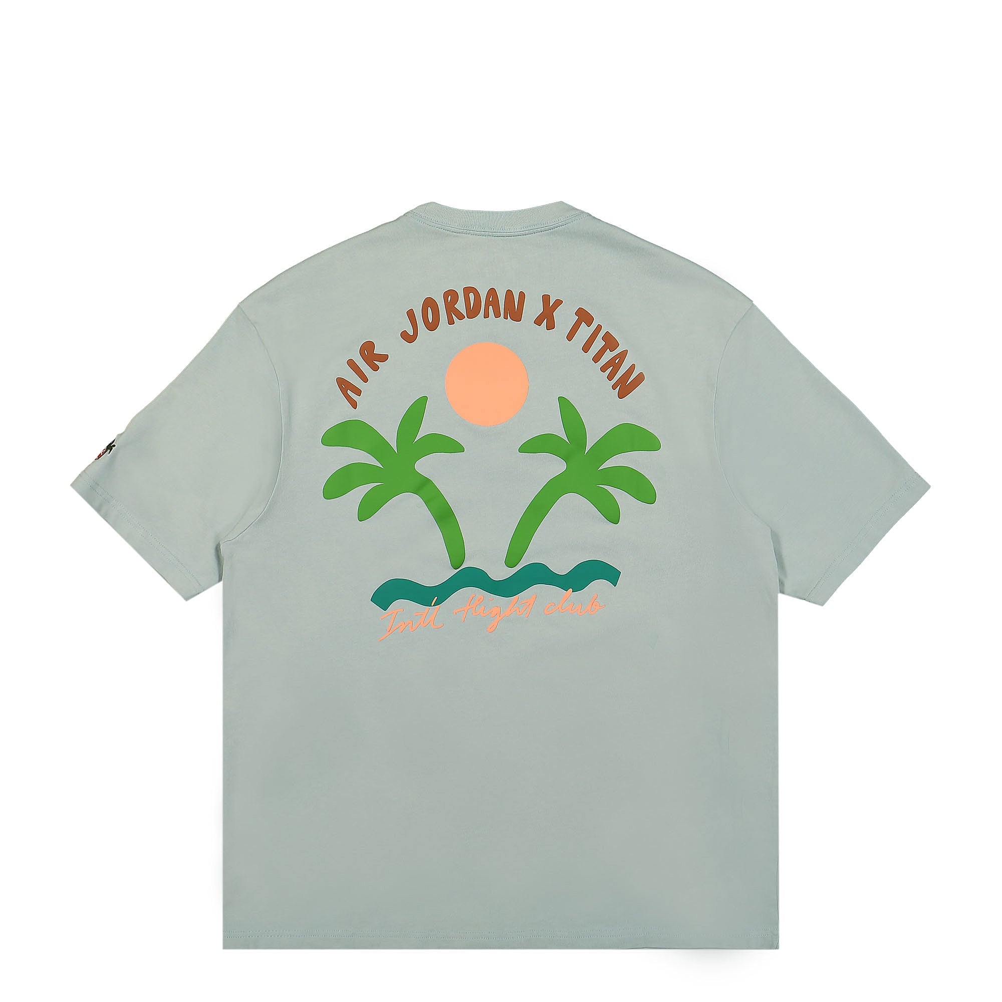 Jordan Titan x Air Jordan IFC Tee Ocean Cube T-Shirts Close-up | Overkill