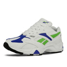 Reebok wmns aztrek 96 White-Cobalt-Semi Solid Grey Sneakers  Close Up | Overkill