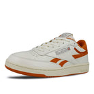 Reebok club c revenge mu Chalk-Mars Dust-White-Grey Low Top Sneakers  Close Up | Overkill