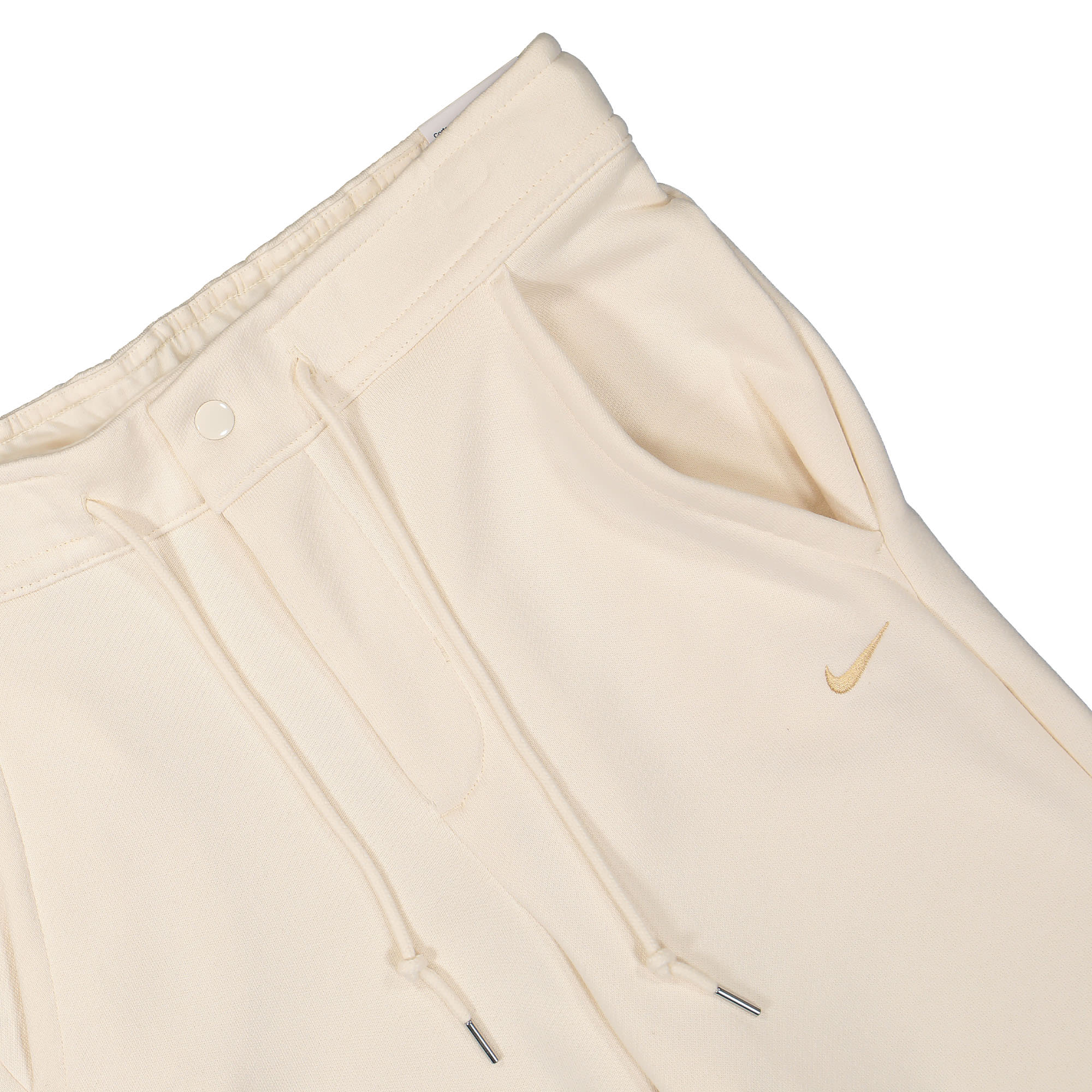 Nike W Fleece High Waisted French Terry Pant Pure / Sesame Sweat & Track Pants Detail view 1 | Overkill