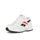 Reebok aztrek 96 infants White-Porcelain-Neon Red Sneakers  Close Up | Overkill