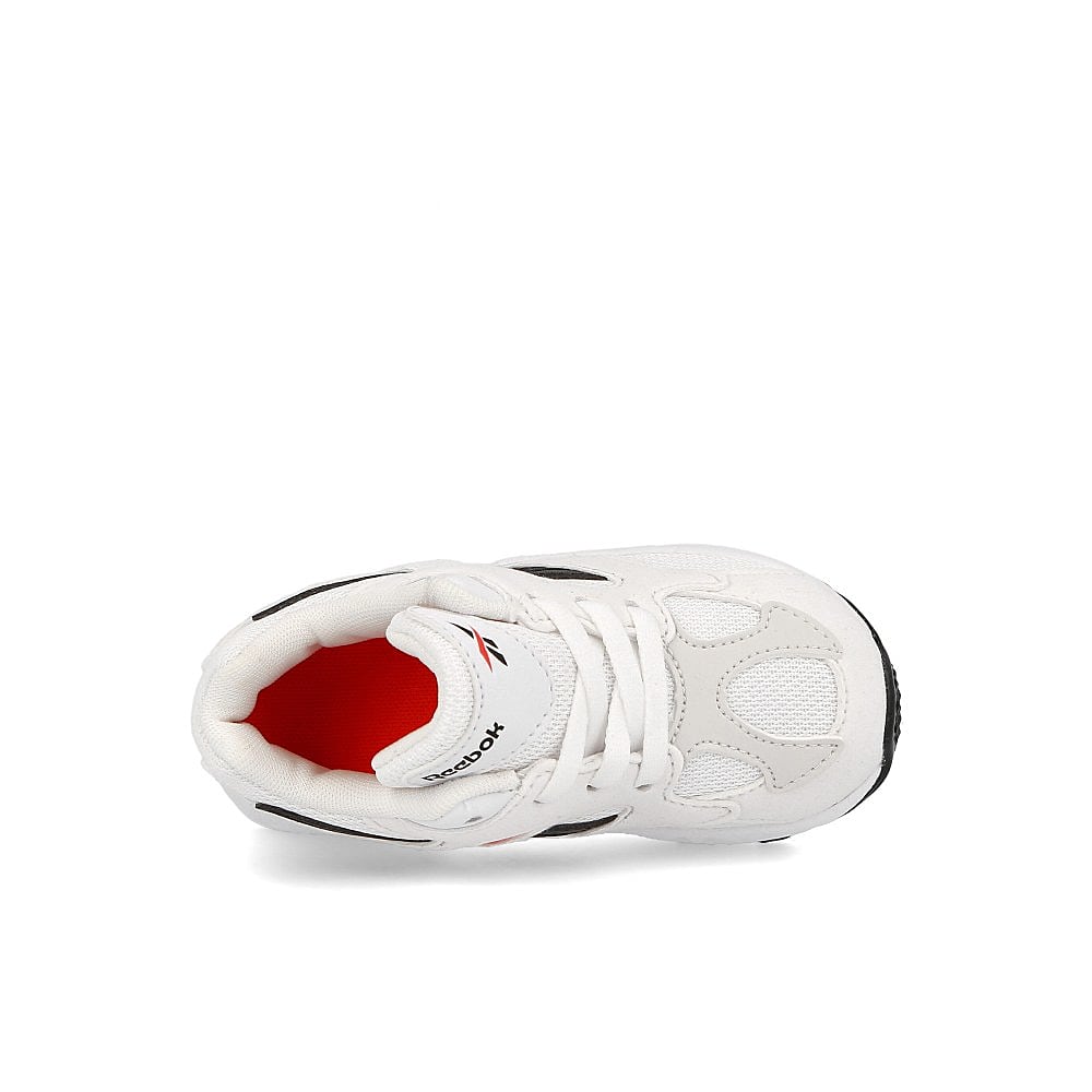 Reebok aztrek 96 infants White-Porcelain-Neon Red Sneakers  Detailfoto | Overkill