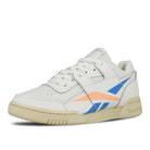 Reebok wmns workout lo plus Chalk-Cyan-Sunglow Sneakers  Close Up | Overkill
