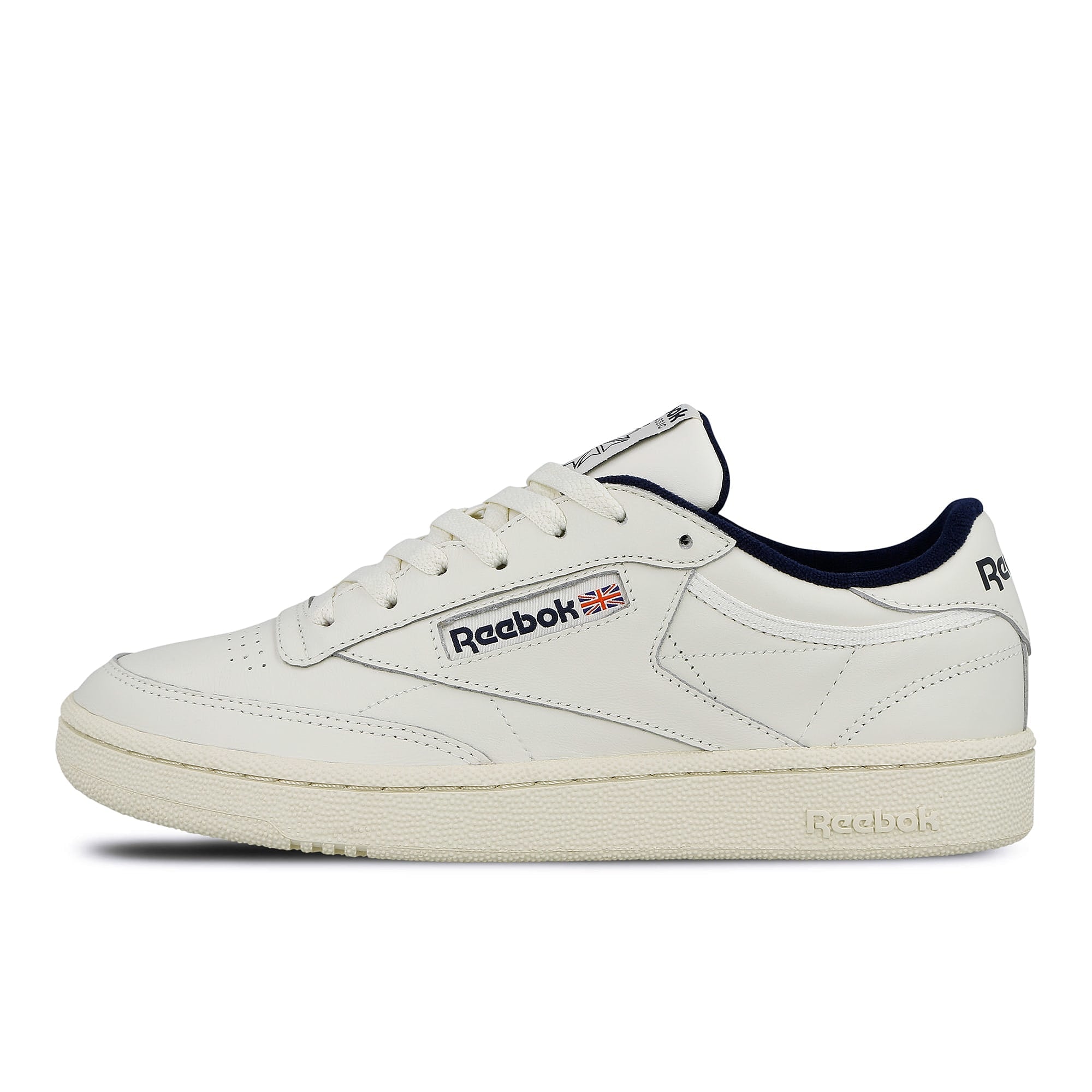 Reebok club c 85 mu Chalk-Paper White-Navy Low Top Sneakers DV8815 | Overkill
