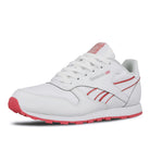 Reebok classic leather junior White-Astro Pink-White Low Top Sneakers  Close Up | Overkill