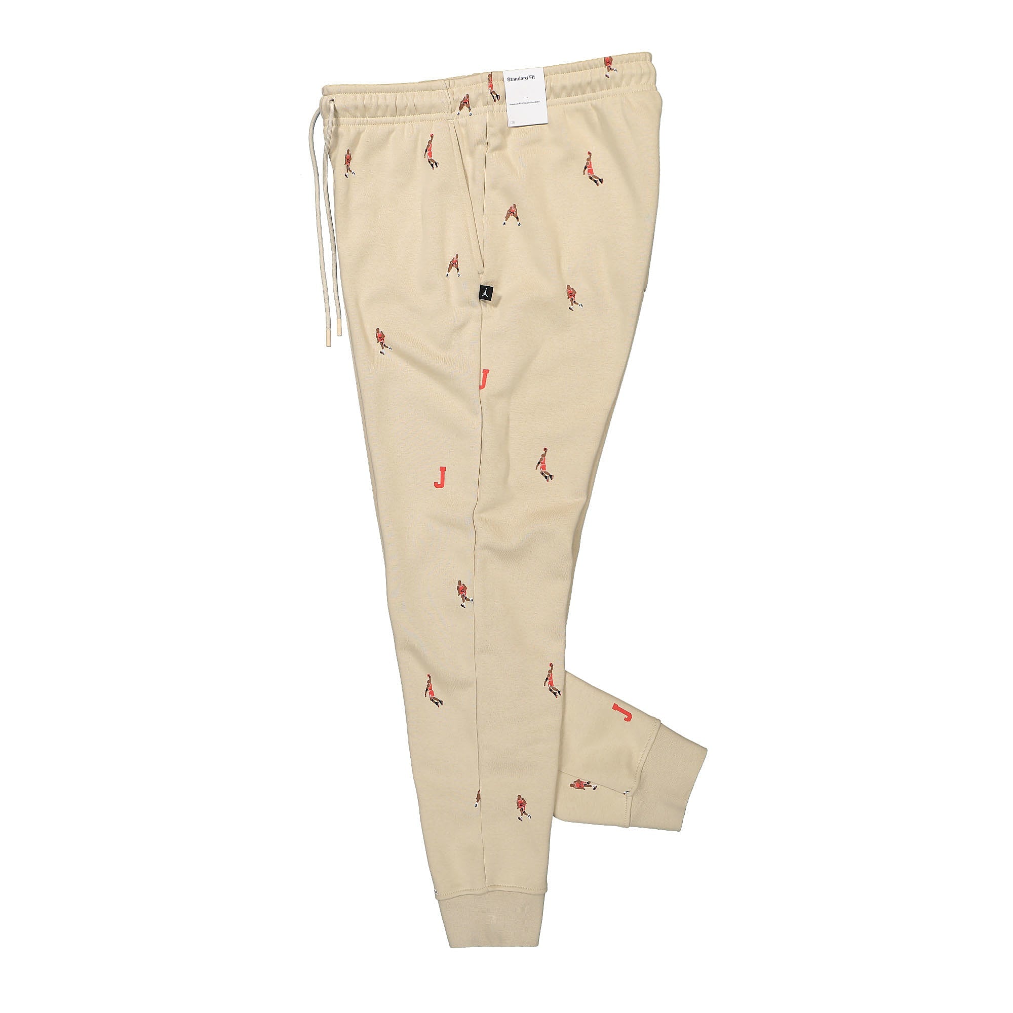 Jordan Air Jordan Essentials Holiday Fleece Pants Rattan Casual Pants Close-up | Overkill