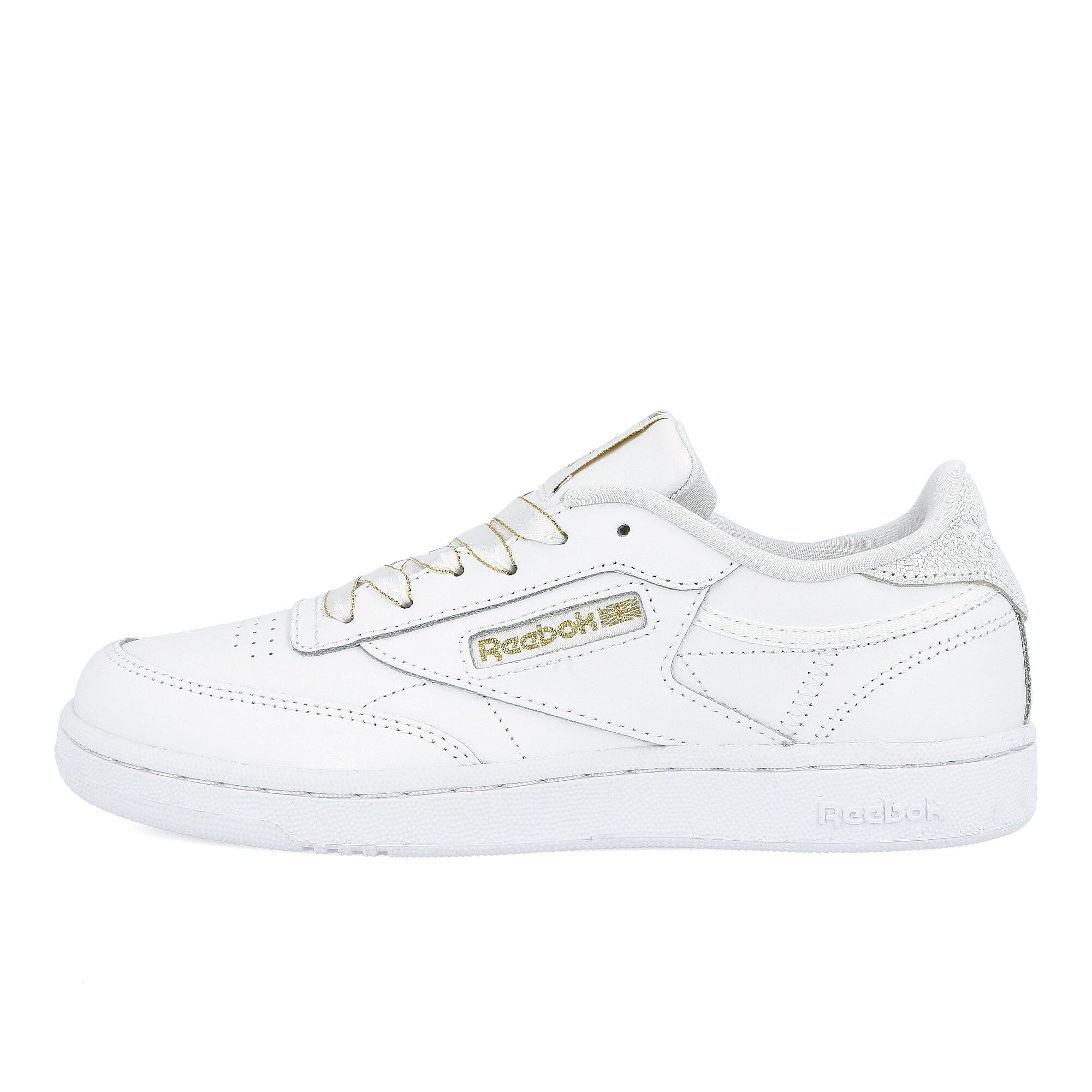 Reebok club c junior White-Chalk-Gold Sneakers DV9412 | Overkill