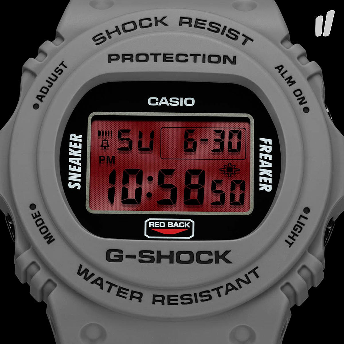 Casio G-Shock Sneaker Freaker x Casio G-Shock DW-5700SF-1ER Grey Watches  | Overkill