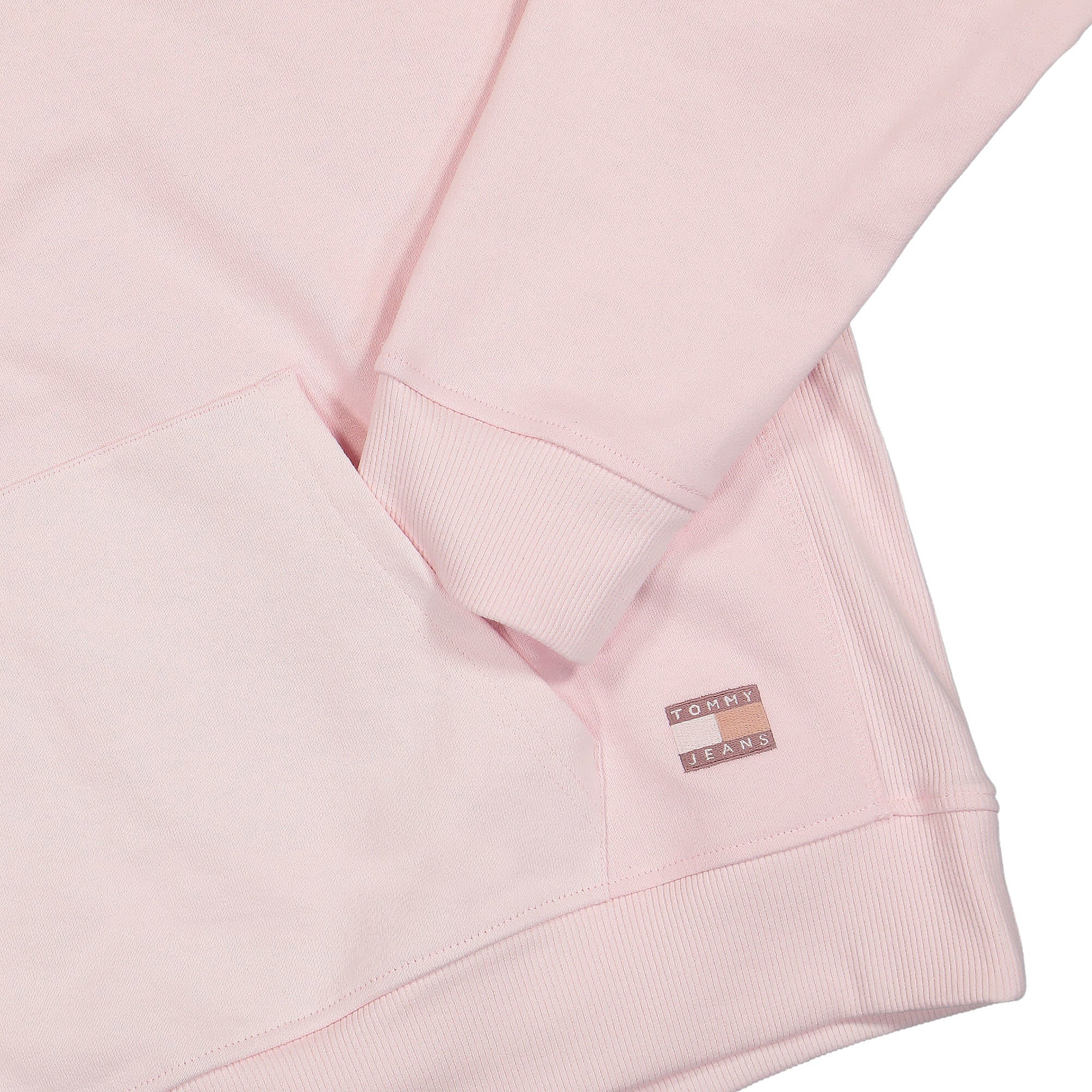 Tommy Jeans Best Hoodie Broadway Pink Hoodies Detailfoto | Overkill