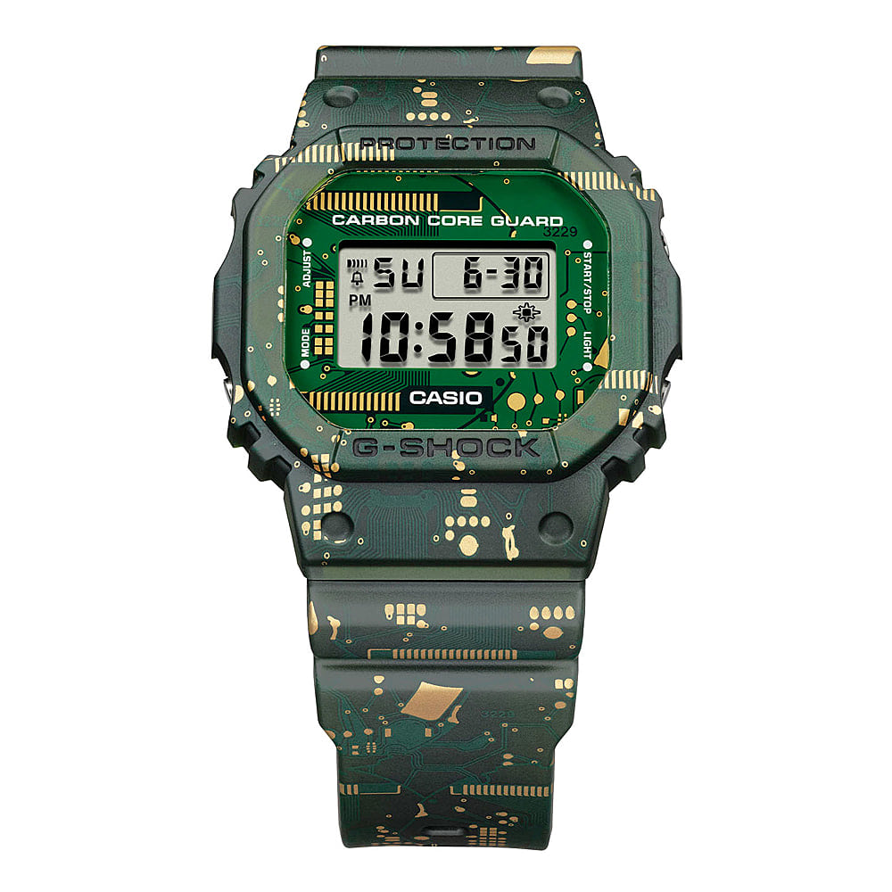 Casio G-Shock DWE-5600CC-3ER Digi Camo Watches  Material | Overkill